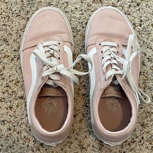 light pink low top vans